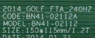MAIN FUENTE PARA TV SUMMIT / NUMERO DE PARTE H16030339 / TP.MS3393.PB801 / 65W02 / DISPLAY ST2751A02-1 VER.2.2 / MODELO LE2836	 - Imagen 2